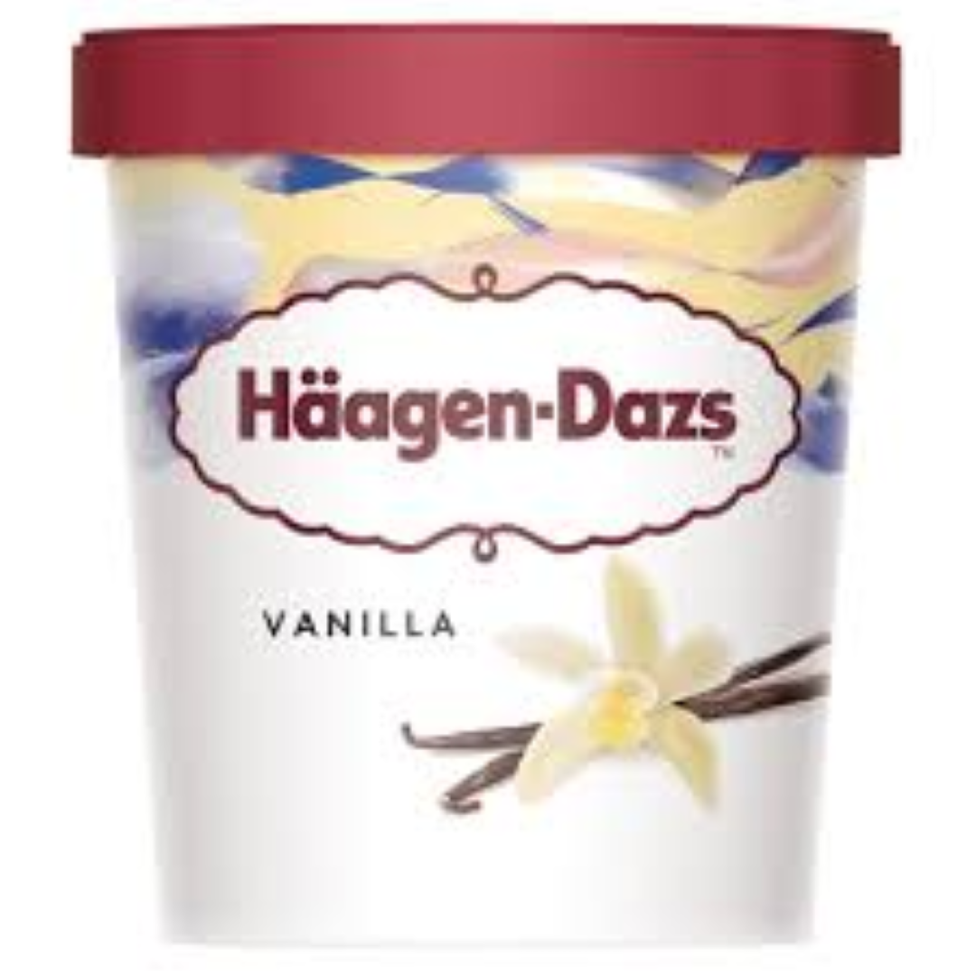 HAAGEN DAZ VANILLA 460ML